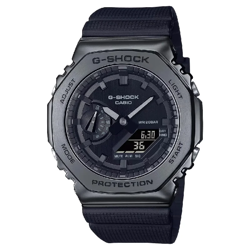 Men's Anniversary Style Sports Watches-Orologio G-Shock GM-2100BB-1AER in acciaio total black Men's Anniversary Style Sports Watches-Orologio G-Shock GM-2100BB-1AER in acciaio total black