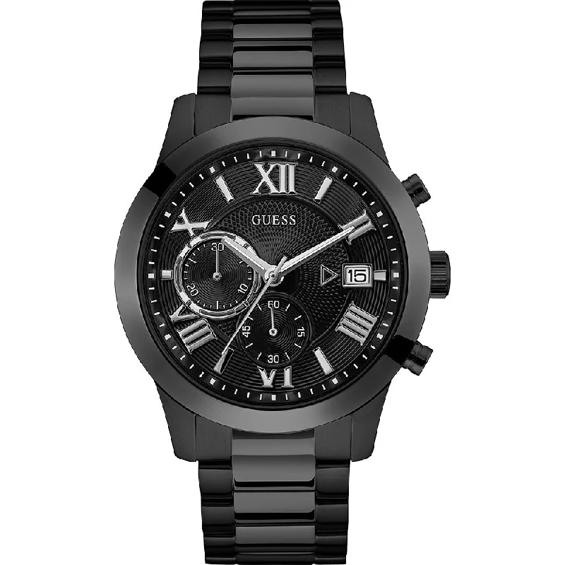 Men's Anniversary Design Digital Watches-Guess Atlas W0668G5 Multi-Function