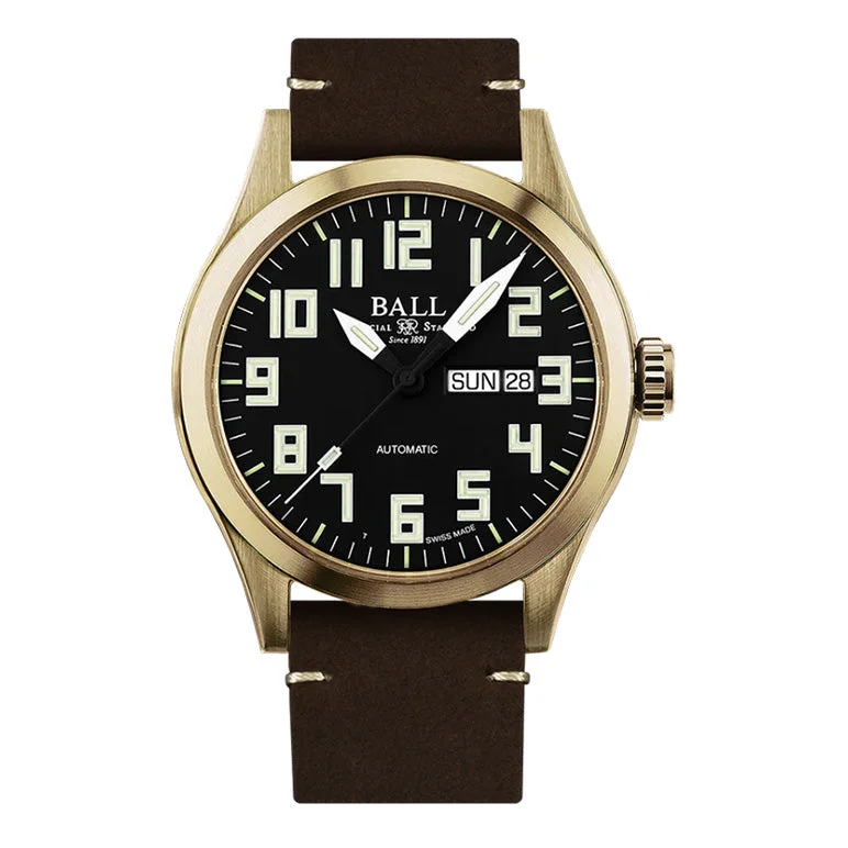 Men's Swiss Engraved Edition-Ball Men's Watch Engineer III Bronze Black NM2186C-L3J-BK Men's Swiss Engraved Edition-Ball Men's Watch Engineer III Bronze Black NM2186C-L3J-BK