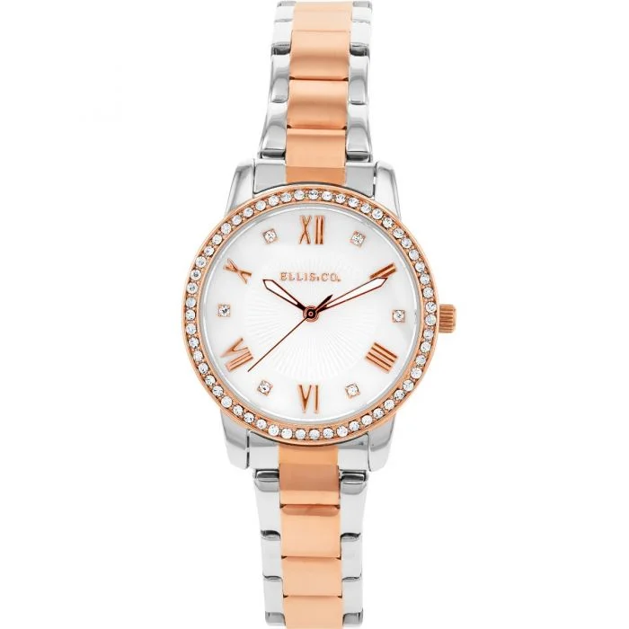 Women's Hand-Wound Style Dress Watches-Ellis & Co 'Alena'