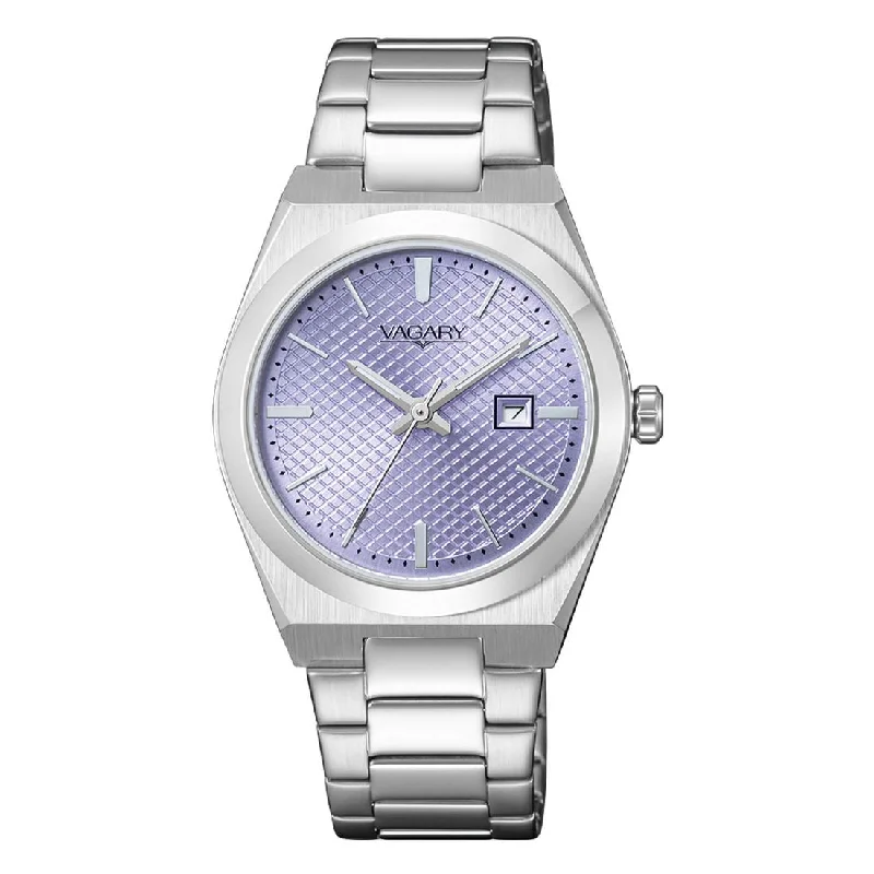 Women's Engagement Style Mechanical Watches-Orologio Vagary da donna IU3-118-95 viola pattern puntinato Women's Engagement Style Mechanical Watches-Orologio Vagary da donna IU3-118-95 viola pattern puntinato
