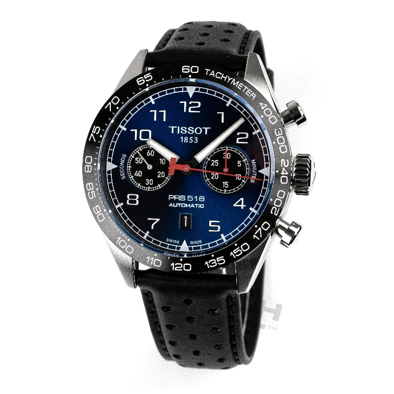 Men's Swiss Seasonal Edition-Tissot Men's PRS 516 Chronograph Blue Watch T1316271604200 Men's Swiss Seasonal Edition-Tissot Men's PRS 516 Chronograph Blue Watch T1316271604200