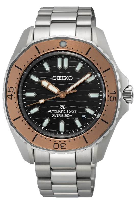 Men's Anniversary Dress Watches-Seiko Prospex 'Seaside' Diver SPB485