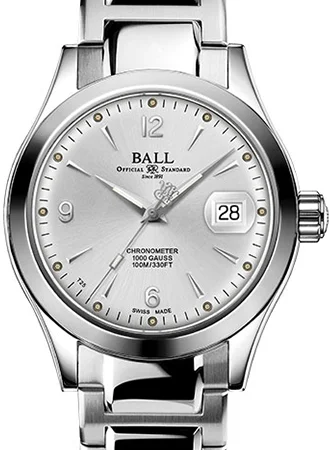 Men's Local Brand Design Sports Watches-Engineer III Ohio Chronometer Silver Ref. NM9026C-S5CJ-SL - 904L Steel