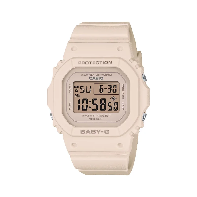 Women's Square Case Design Mechanical Watches-Orologio Casio Baby-G BGD-565U-4ER rosa Women's Square Case Design Mechanical Watches-Orologio Casio Baby-G BGD-565U-4ER rosa