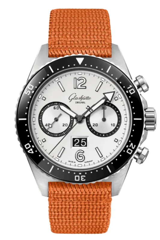 Men's Kinetic Style Dress Watches-Glashütte Original SeaQ Chronograph Panorama Date 1-37-23-03-80-34 Men's Kinetic Style Dress Watches-Glashütte Original SeaQ Chronograph Panorama Date 1-37-23-03-80-34