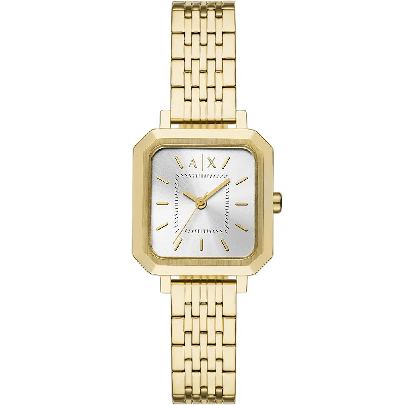 Men's Cushion Case Style Digital Watches-Armani Exchange Leila AX4725