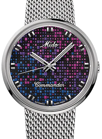 Men's Luxury Brand Dress Watches-Commander 1959 Pixel Ref. M8429.4.N7.11