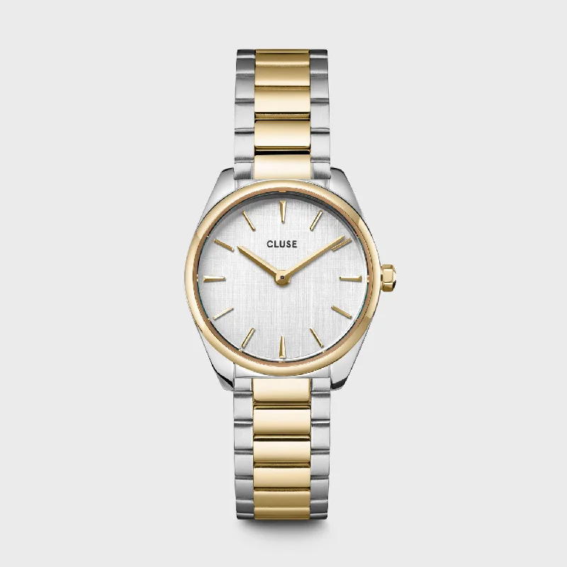 Women's Mechanical Watch Holiday Season Edition-Féroce Mini Watch Steel, Silver Colour, Two-Tone
