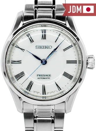 Men's Modern Style Dress Watches-Presage Arita Porcelain Dial Ref. SARX095