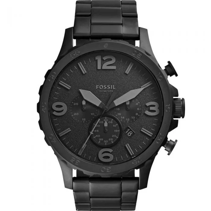 Men's Fashionable Design Digital Watches-Fossil Nate JR1401 Chronograph