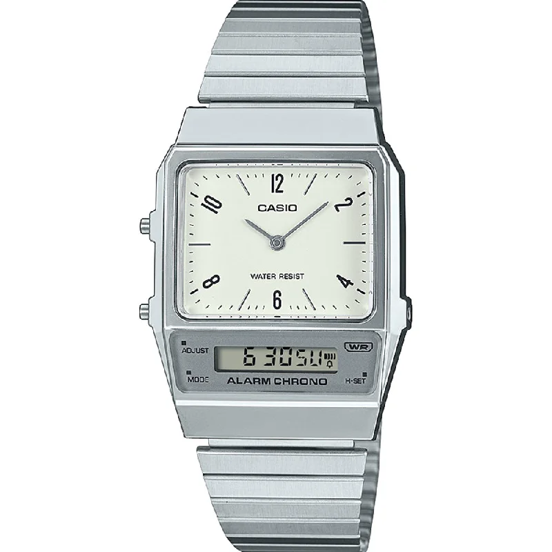 Mens Night Out Design Smart Watches-Casio Vintage AQ800E-7A2