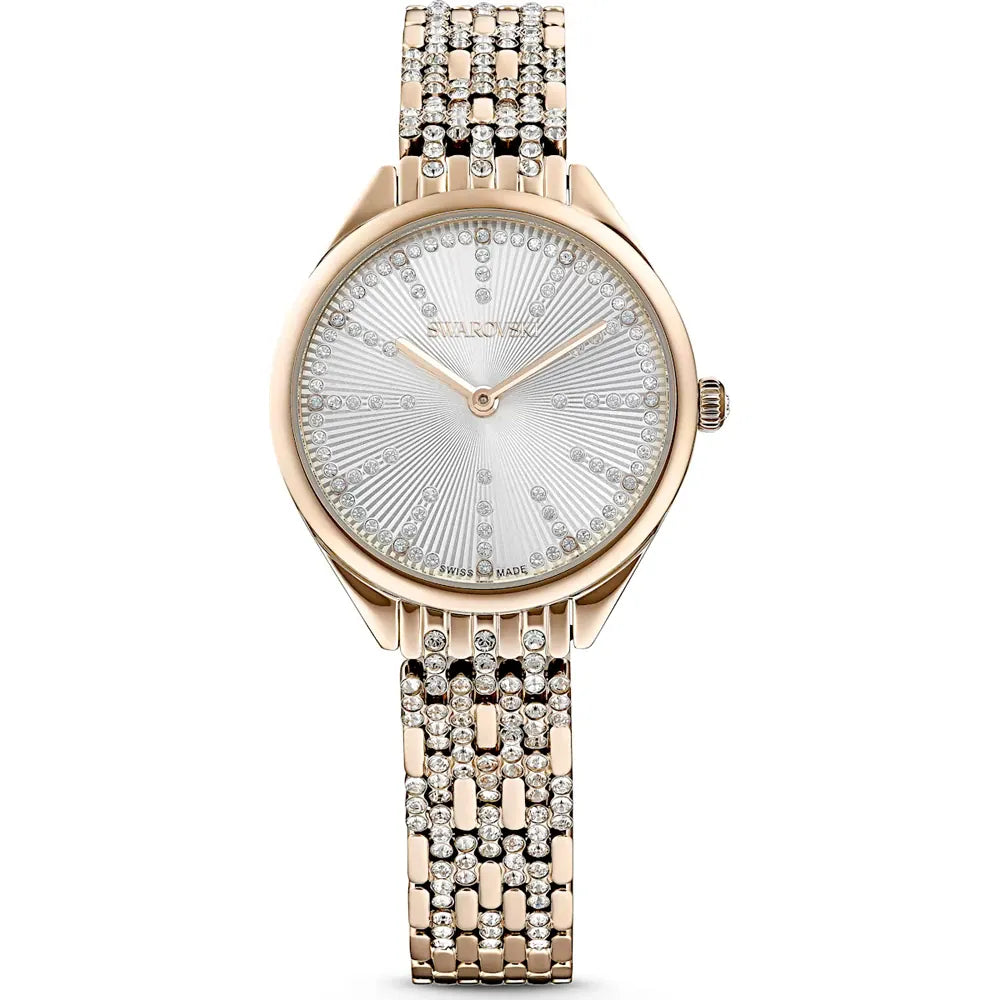 Men's Swiss Customized Edition-Swarovski Watch Attract Silver 5610484