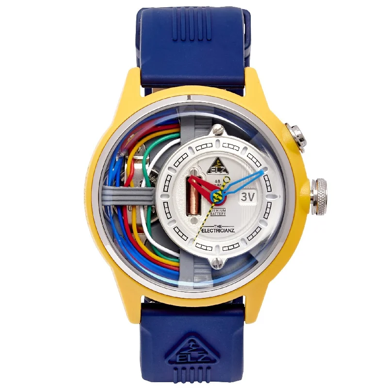 Men's Field Watches Winter Edition-Electricianz Blue Cable Z Watch ZZ-A1A/02-RU