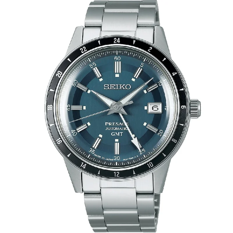 Men's Mechanical Watch Formal Event Edition-Seiko Presage GMT SSK009J Automatic