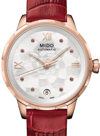 Men's Seasonal Style Dress Watches-Rainflower Rose Gold Red Ladies Ref. M043.207.36.118.00