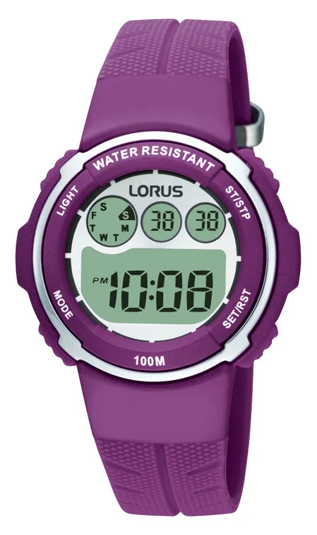 Mens Luxury Style Smart Watches-Lorus R2379DX-9 Digital