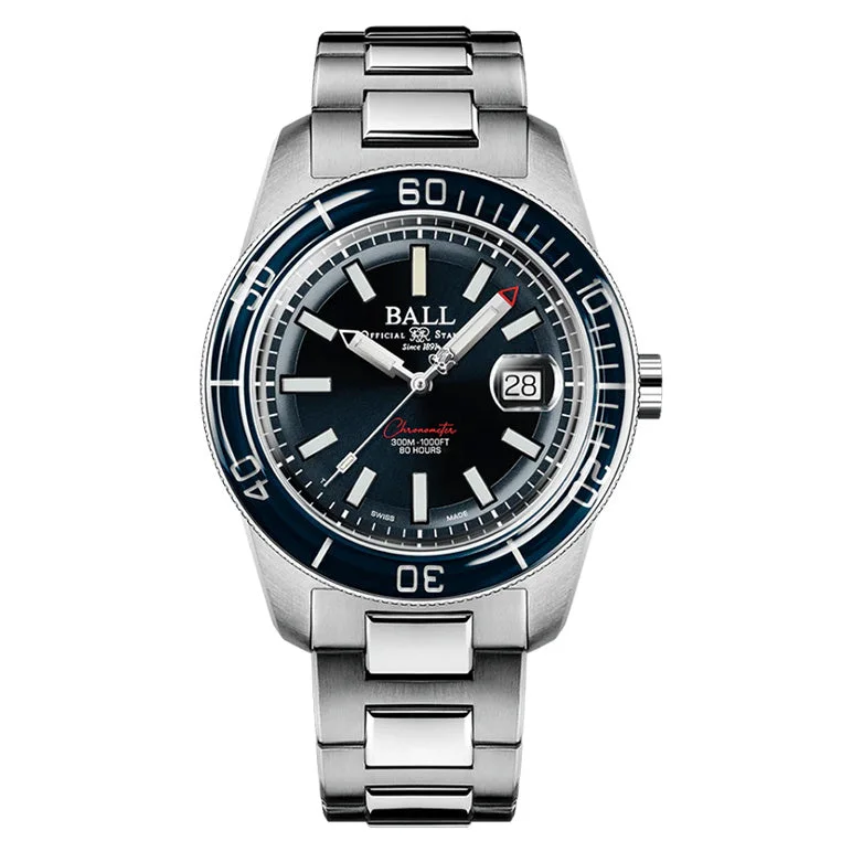 Men's Swiss Quartz Movement Edition-Ball Men's Watch Engineer M Skindiver III Beyond Blue DD3100A-S2C-BE Men's Swiss Quartz Movement Edition-Ball Men's Watch Engineer M Skindiver III Beyond Blue DD3100A-S2C-BE