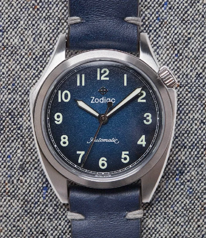 Men's Heritage Watch Christmas Gift Edition-Olympos Military Worn & Wound Edition