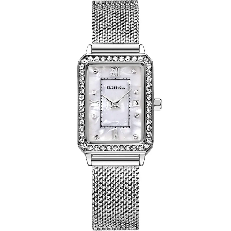 Women's Anniversary Design Dress Watches-Ellis & Co Delia