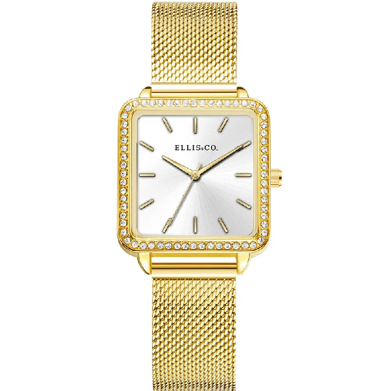 Women's Birthday Style Dress Watches-Ellis & Co 'Carly'
