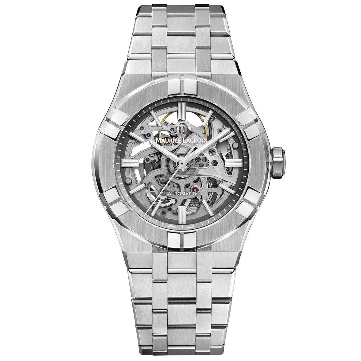 Men's Swiss Wedding Edition-Maurice Lacroix Men's Skeleton Aikon Automatic Watch AI6007-SS002-030-1 Men's Swiss Wedding Edition-Maurice Lacroix Men's Skeleton Aikon Automatic Watch AI6007-SS002-030-1
