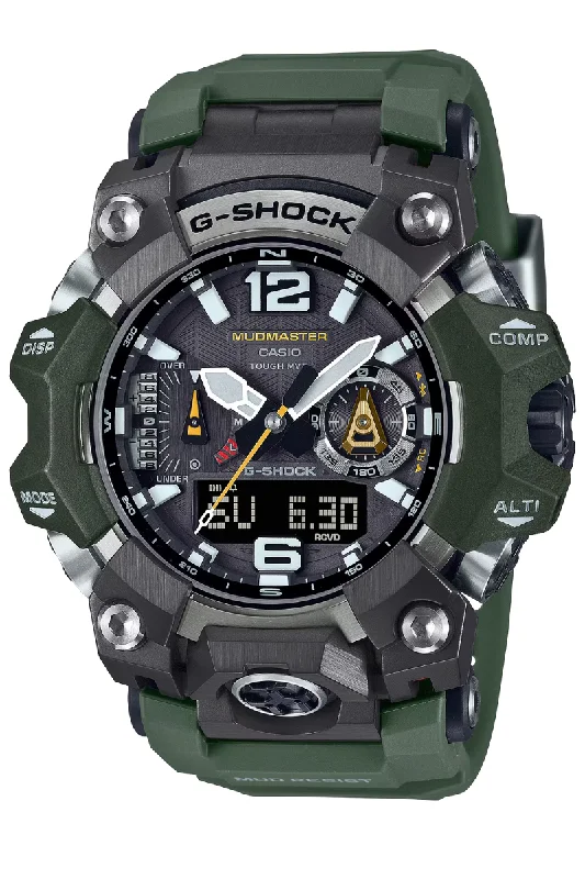 Men's Mechanical Movement Dress Watches-G-Shock Master of G Mudmaster GWGB1000-3A
