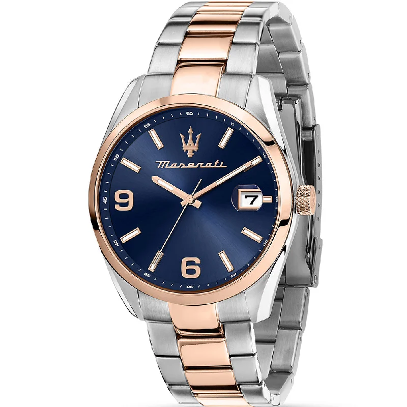 Men's Wedding Style Digital Watches-Maserati R8853151006 Attrazione