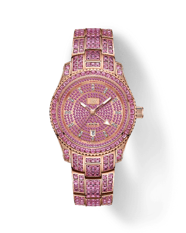 Women's Night Out Design Mechanical Watches-RESERVE Jet Setter GMT Pink Gold | R6393E Women's Night Out Design Mechanical Watches-RESERVE Jet Setter GMT Pink Gold | R6393E