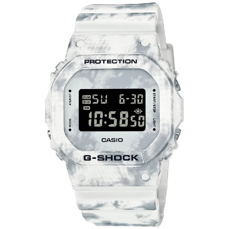 Unisex Valentine's Day Style Watches-Casio G-Shock Men's Camouflage  Watch DW-5600GC-7ER