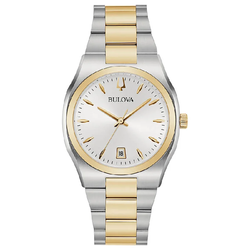 Women's American Made Style Mechanical Watches-Orologio Bulova 98M132 Linea Surveyor donna