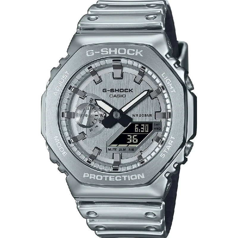 Men's Dive Watches with Large Waterproof Case -G-Steel GM2100YM-8A Fine Metallic Series Men's Dive Watches with Large Waterproof Case -G-Steel GM2100YM-8A Fine Metallic Series