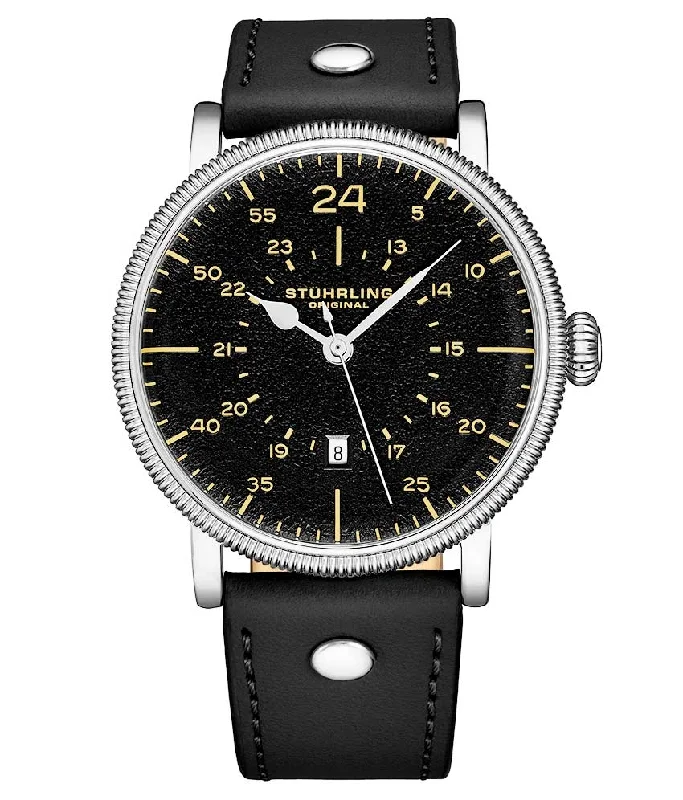 Field Watches for Men Online-Zeppelin 656 Quartz 42mm Aviator