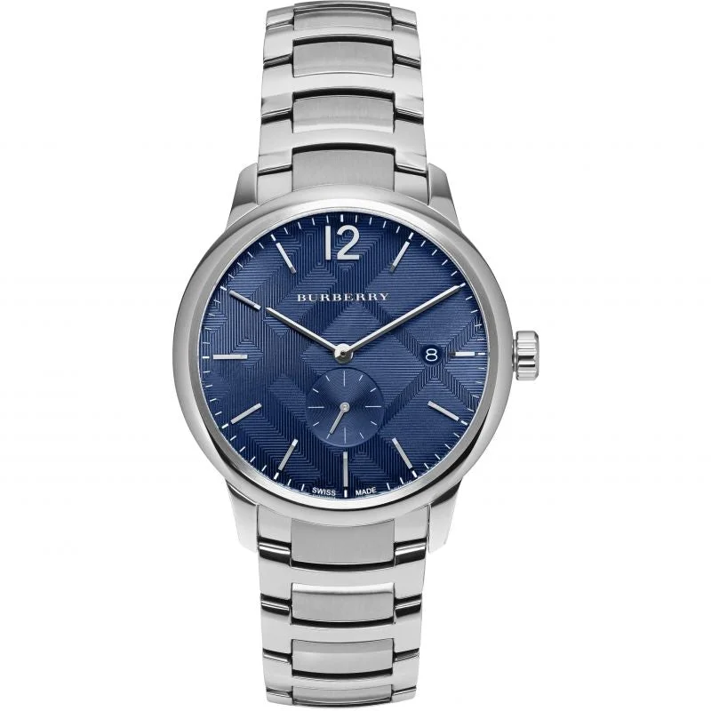 Men's Night Out Style Men's Watches-Burberry BU10007 Men's The Classic 40mm Blue Watch Men's Night Out Style Men's Watches-Burberry BU10007 Men's The Classic 40mm Blue Watch
