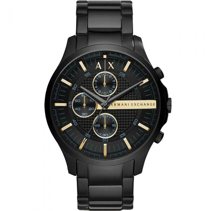 Men's Square Case Digital Watches-Armani Exchange Hampton AX2164 Multi-Function