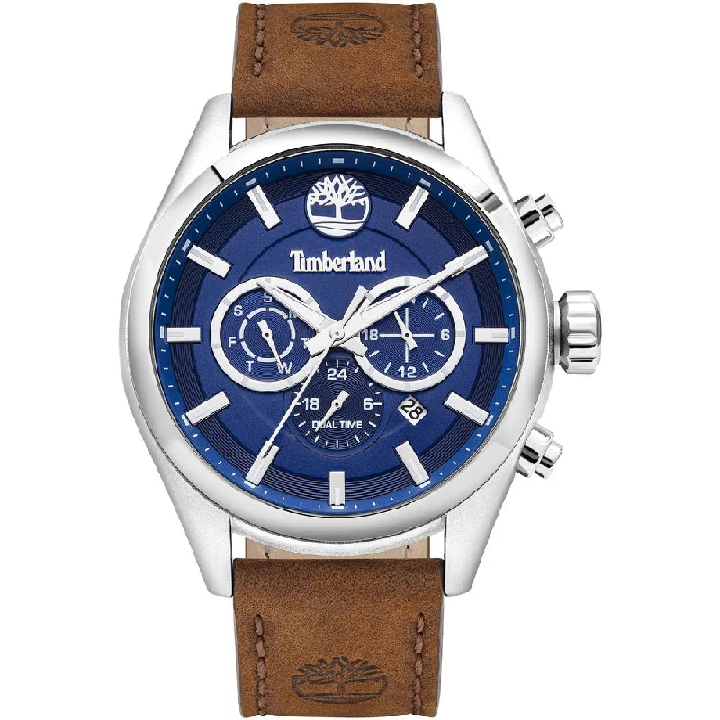 Men's Best Field Watches-Timberland Ashmont Brown Chronograph Watch 16062JYS/03