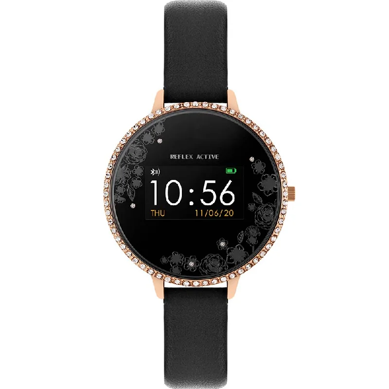 Mens Kinetic Style Smart Watches-Reflex Active RA03-2078 Series 3 Smartwatch