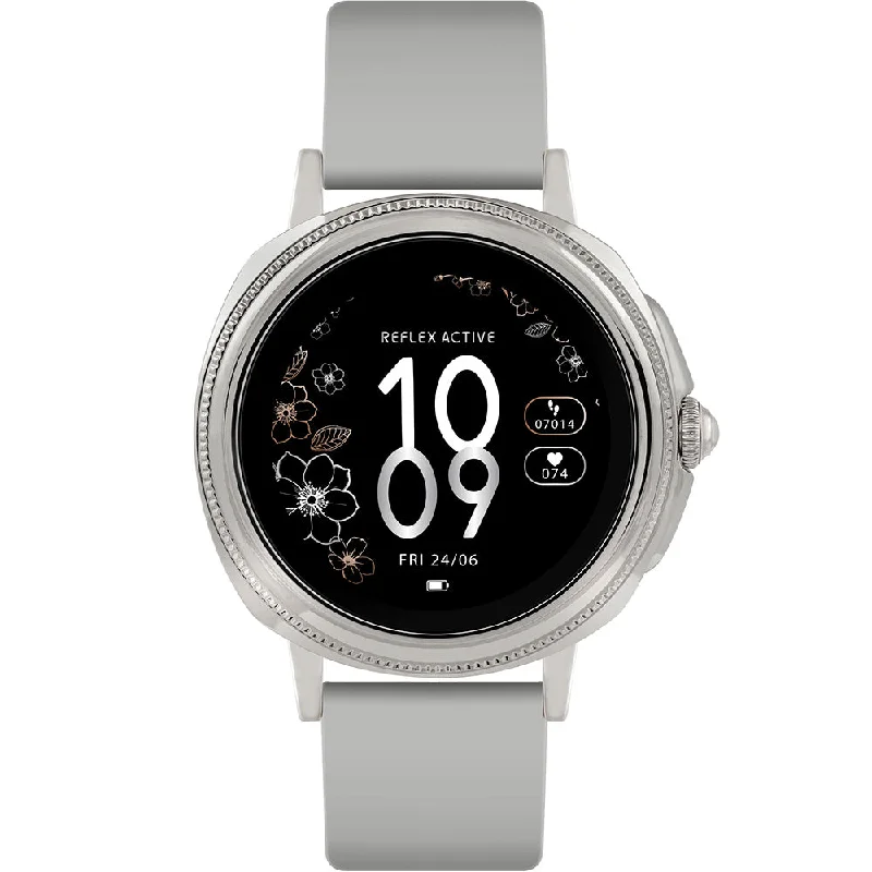 Mens Italian Made Style Smart Watches-Reflex Active RA25-2179 Series 25 Smartwatch