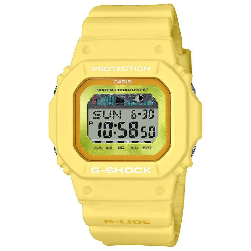 Unisex Formal Event Design Watches-Casio G-Shock Men's Yellow Watch GLX-5600RT-9ER Unisex Formal Event Design Watches-Casio G-Shock Men's Yellow Watch GLX-5600RT-9ER