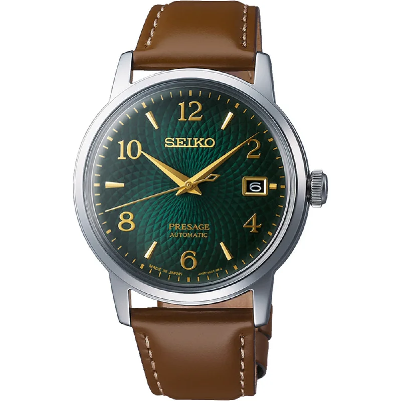 Men's Digital Style Digital Watches-Seiko Presage Cocktail Mojito SRPE45J