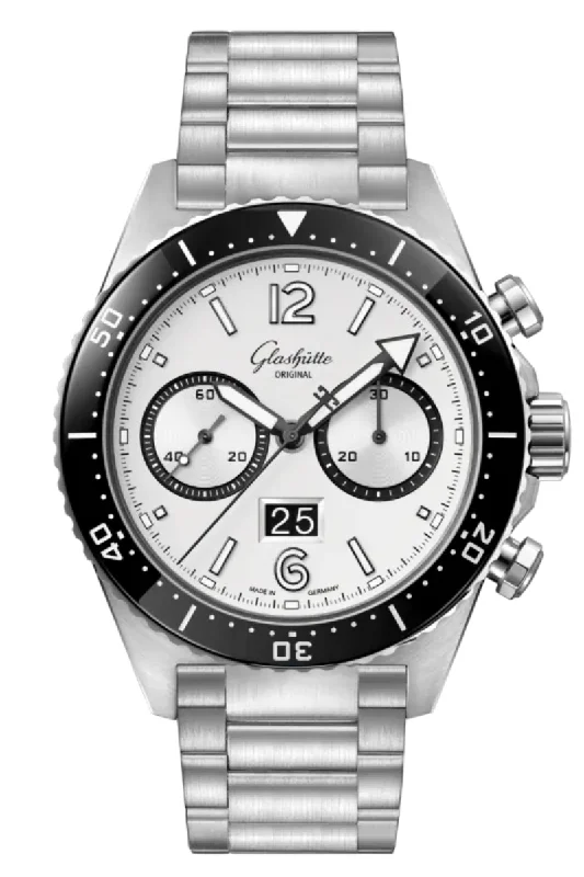 Men's Hybrid Style Dress Watches-Glashütte Original SeaQ Chronograph Panorama Date 1-37-23-03-80-70 Men's Hybrid Style Dress Watches-Glashütte Original SeaQ Chronograph Panorama Date 1-37-23-03-80-70