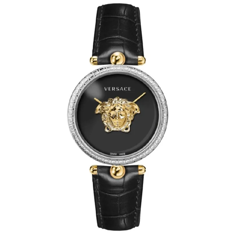 Men's Swiss Watch Date Night Edition-Versace Ladies Watch Palazzo Empire 39mm Black VECO02422