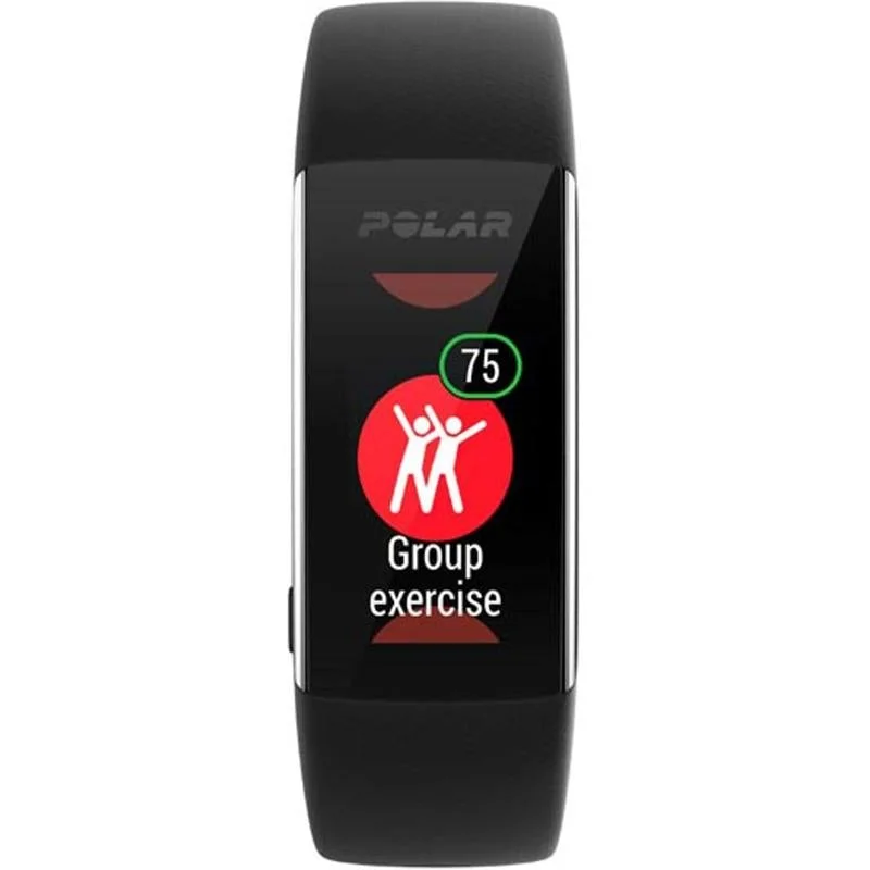 Unisex Swiss Made Style Watches-Polar 90071383 A370 Black Smartwatch