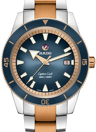 Men's Mechanical Watch Office Wear Edition-Captain Cook Automatic Two-Tone Blue Ref. R32137203 Men's Mechanical Watch Office Wear Edition-Captain Cook Automatic Two-Tone Blue Ref. R32137203