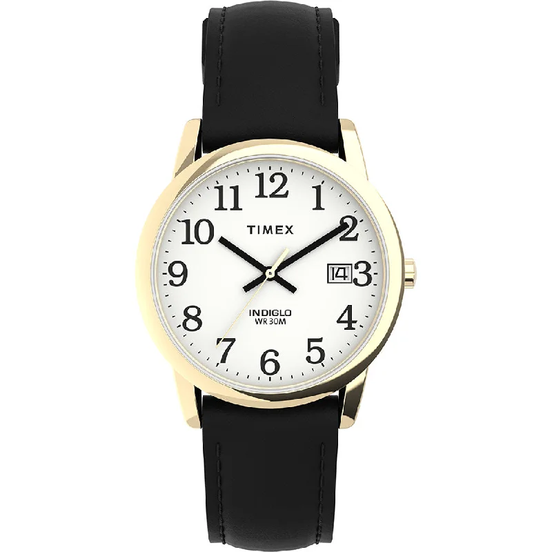 Men's Classic Watch Local Brand Edition-Timex Easy Reader Classic Men's White Watch T2H291