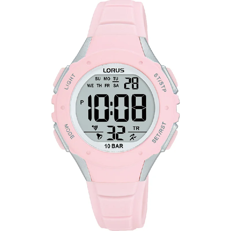 Mens Party Wear Design Smart Watches-Lorus R2367PX9 Digital