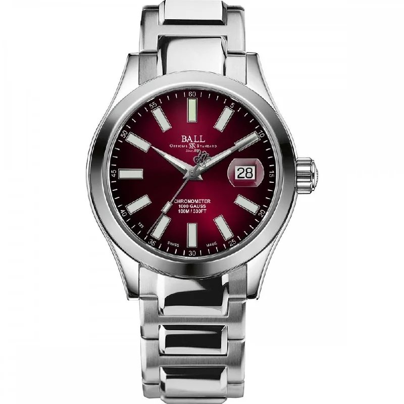 Men's Swiss Solar Powered Edition-Ball Men's Watch Engineer III Marvelight Chronometer Red NM9026C-S6CJ-RD Men's Swiss Solar Powered Edition-Ball Men's Watch Engineer III Marvelight Chronometer Red NM9026C-S6CJ-RD