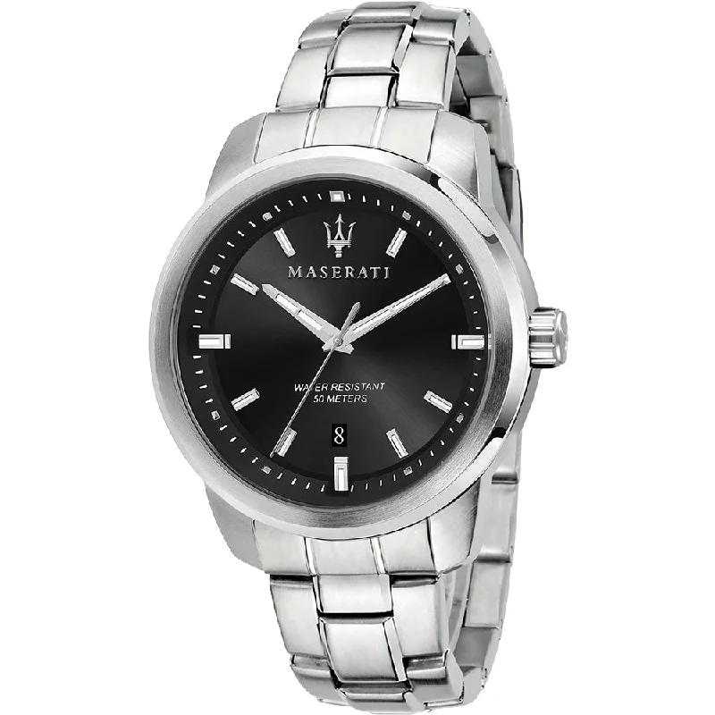 Men's Japanese Made Design Digital Watches-Maserati R8853121006 Successo