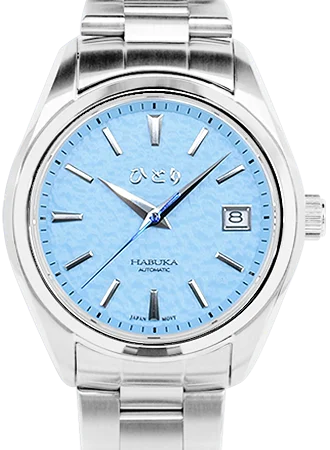 Men's Large Size Dress Watches-Habuka 39 Deluxe Aoki Lake