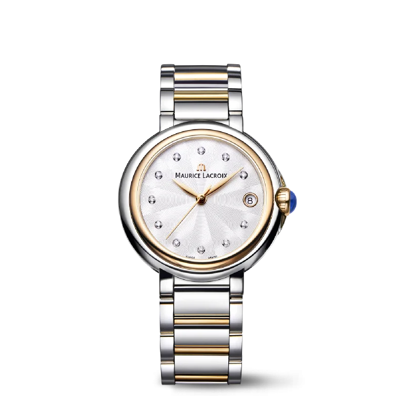 Men's Swiss Personalized Edition-Maurice Lacroix Fiaba Ladies White Silver FA1004-PVP13-150-1